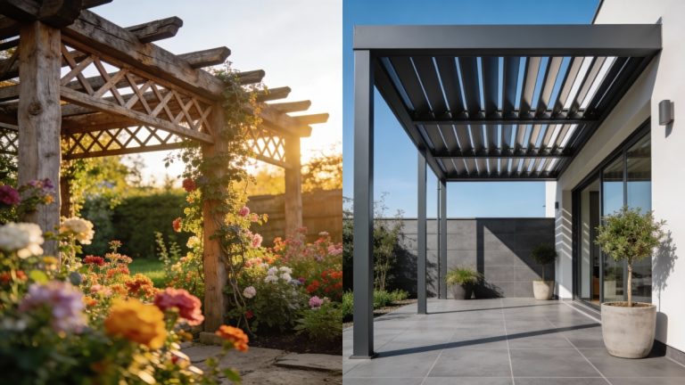 pergola vs pergola bioclimatique