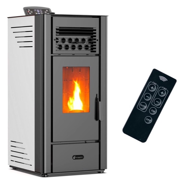 Poêle à granulés Sannover Anita 11,6 kW blanc