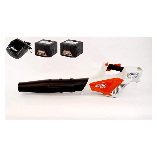 Souffleur à batterie Stihl BGA 57 avec deux batteries AK 20 et chargeur